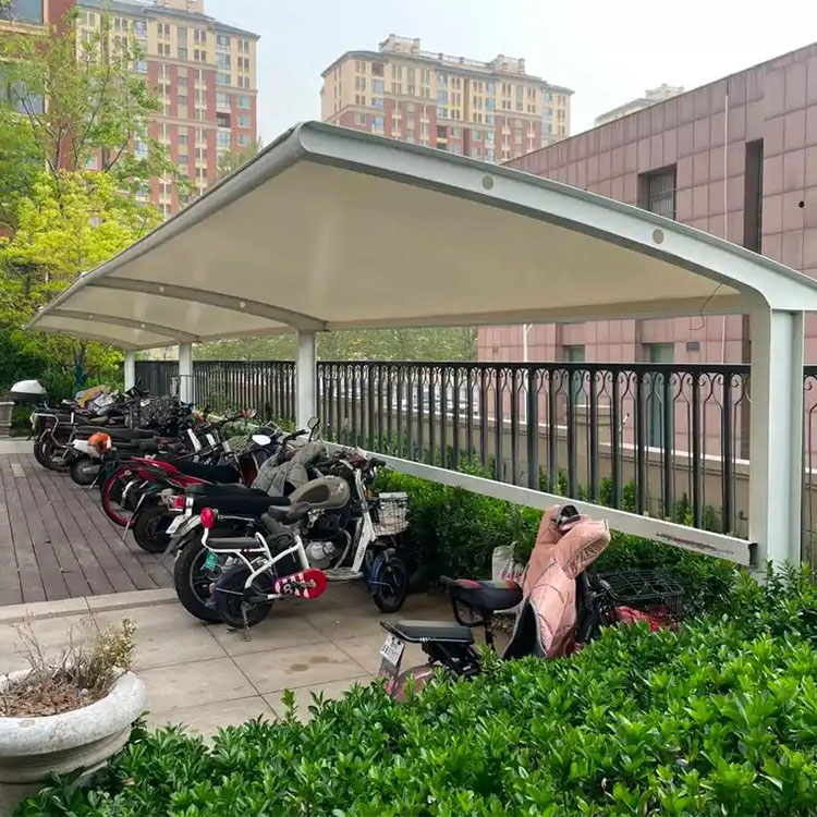 习水县膜结构电动车棚